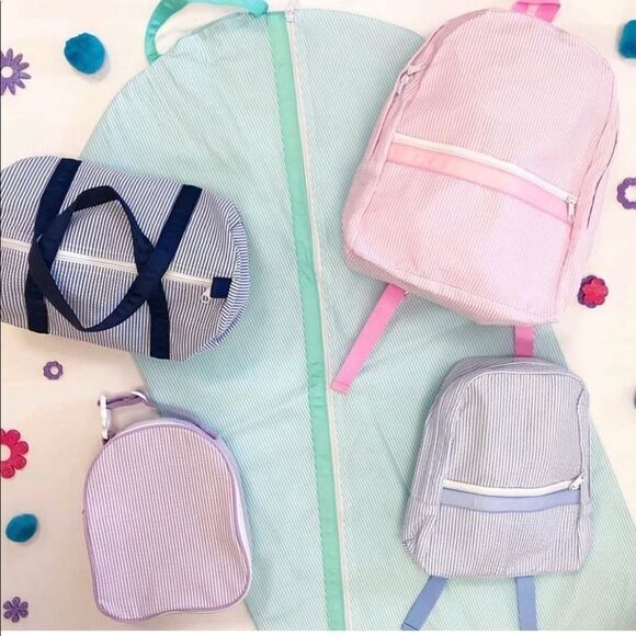 Toddler Seersucker Backpacks  - Picture 1 of 4